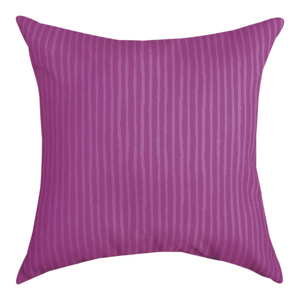Our Fuchsia Color Splash Indoor Outdoor Throw Pillows come as a set of two, 18” in diameter, and available in 8 vibrant colors. These weather resistant pillows are made in the USA and they make any space feel cozy and inviting. Shown is our Fuchsia pillow. 