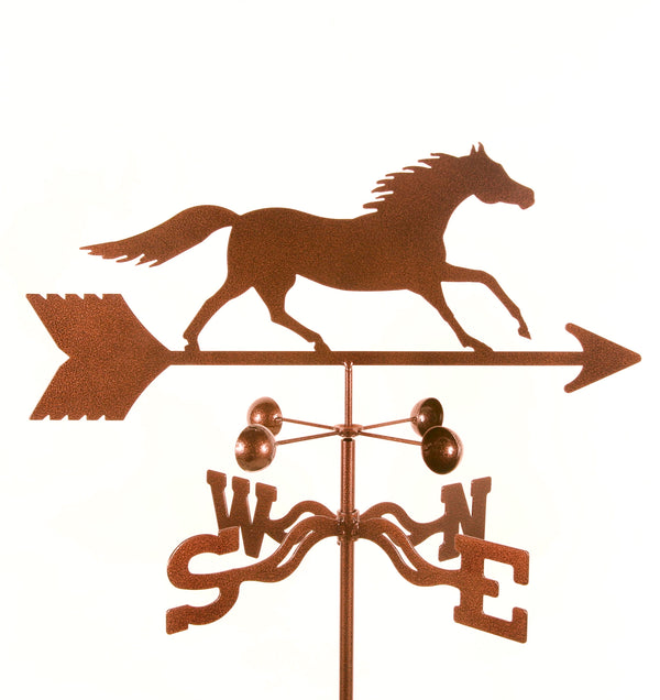 Made in the USA, our Galloping Horse rain gauge weathervane is a multi-functional weather station