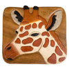 Our Giraffe Handcrafted Wood Stool Footstool is great for adults and children and handcrafted by skilled artisans