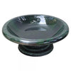 Our Hunter Green Gloss Tabletop Fiber Clay Birdbath comes as a 2 piece birdbath and is unlike anything you’ve ever seen! It features the beauty of ceramic/clay birdbaths with the durability of fiber clay, it is impact and shatter-resistant and will add elegance and function to any garden for years to come. Fiber clay is made up of 70 percent clay, 25 percent plastic and 5 percent fiber and provides more durability over time and is less fragile than ceramic and clay birdbaths.