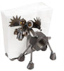 Moose Recycled Scrap Metal Napkin Holder - Made in the USA