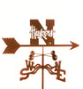 Show your team support with our Nebraska State Huskers Collegiate Rain Gauge Garden Stake Weathervane