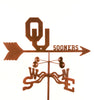 Show your team support with our Oklahoma University Sooners Collegiate Rain Gauge Garden Stake Weathervane