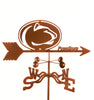 Show your team support with our Penn State Collegiate Rain Gauge Garden Stake Weathervane
