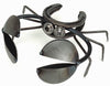 This is our larger version, Recycled Scrap Metal Horseshoe Crab Sculpture - Large, sold separately