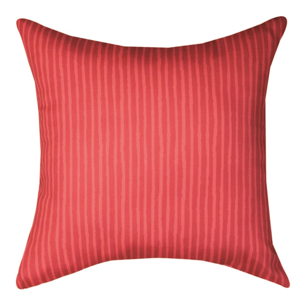 Our Red Color Splash Indoor Outdoor Throw Pillows come as a set of two, 18” in diameter, and available in 10 vibrant colors. These weather resistant pillows are made in the USA and they make any space feel cozy and inviting.