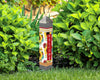 Our Sunflowers and Checks Decorative Obelisk Garden Yard Art Post is made in the USA and features an ultra-durable, maintenance free PVC post that has been wrapped with one of our bright automobile grade, all weather, vinyl artwork pieces to create a yard art sculpture that creates the ultimate WOW factor. Each colorful piece has a message that is inspiring and fun and will be so well loved in your garden. Size is 20” tall x 4” square.