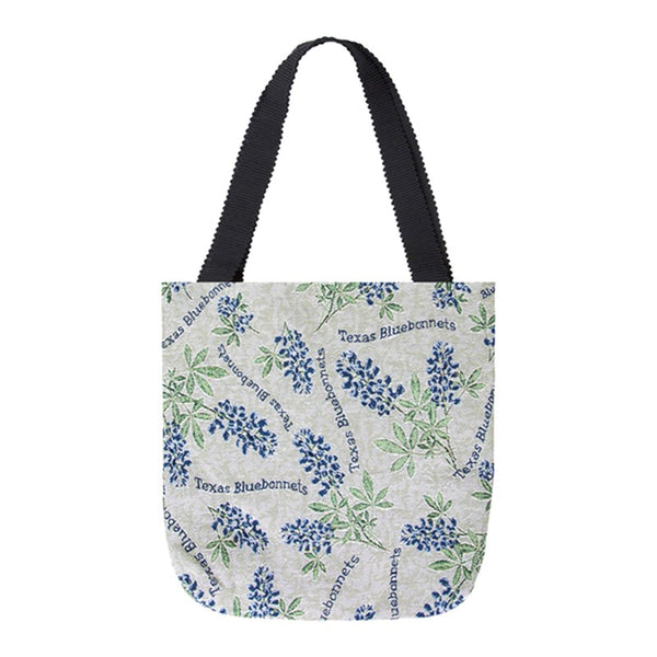 Made here in the USA, The Amazing Bluebonnets of Texas Tote Bag is perfect for carrying your daily just-in-case items.  It is 17"x17" in size and made from canvas.