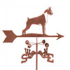Combine function and yard art with our Boxer Dog Rain Gauge Garden Stake Weathervane